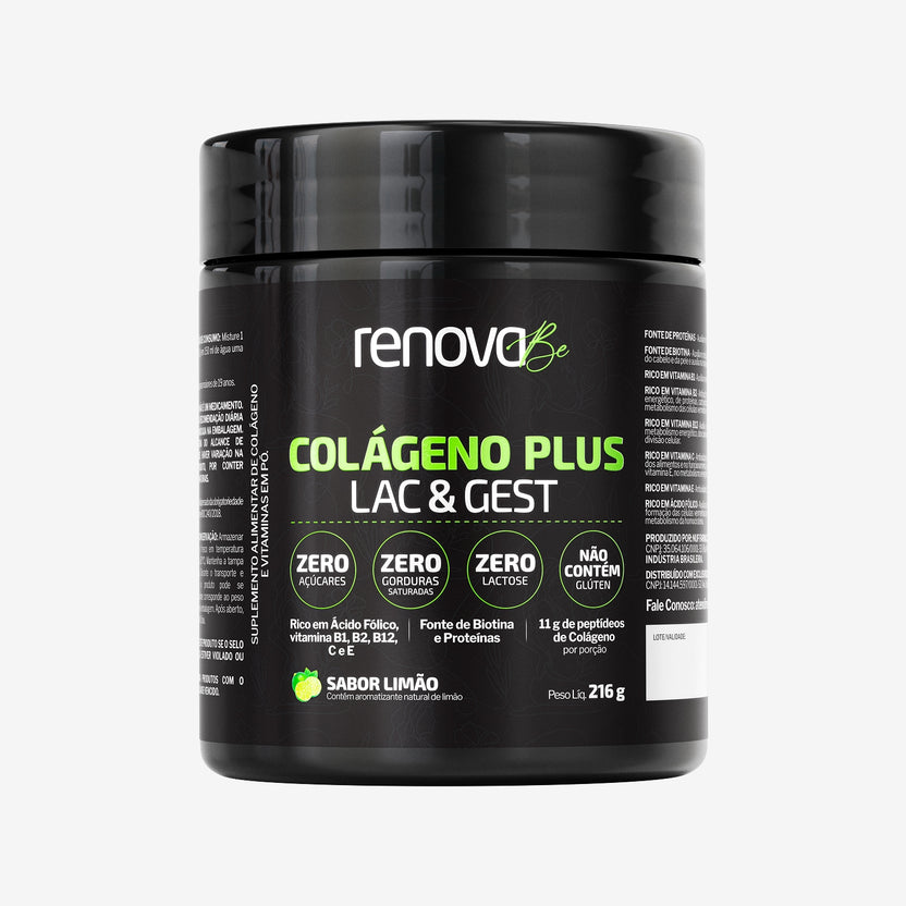 Colágeno Plus Lac & Gest - Limão