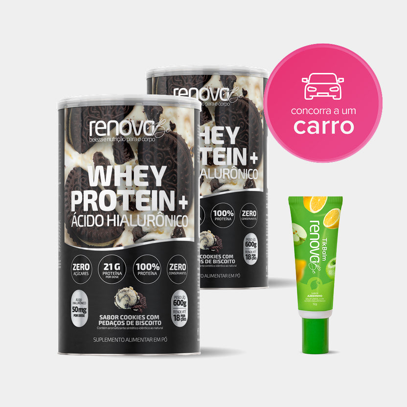 Whey Protein com Ácido Hialurônico