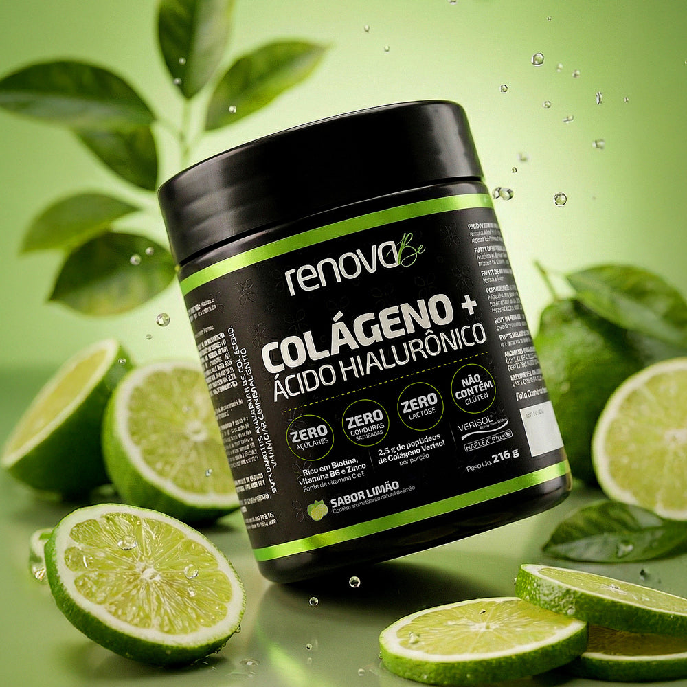 Colágeno Verisol® + Ácido Hialurônico - Limão