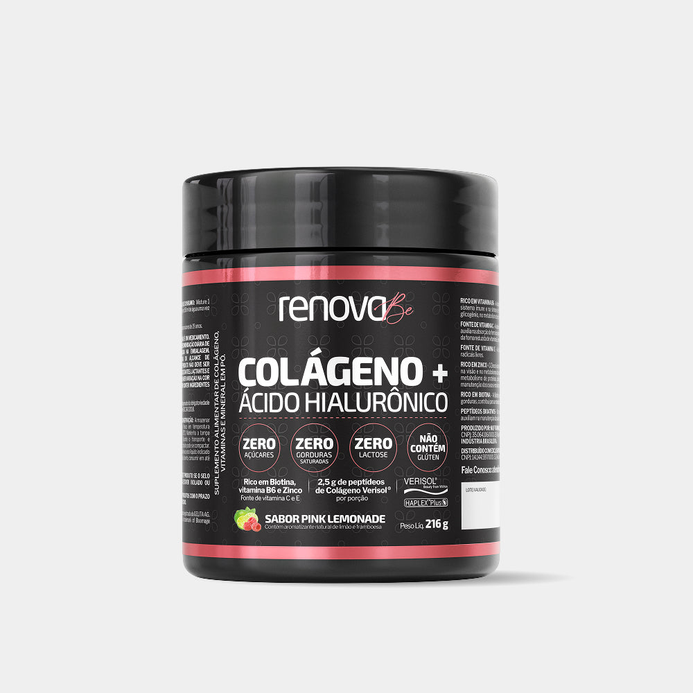 Colágeno Verisol® + Ácido Hialurônico - Pink Lemonade