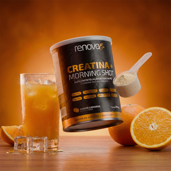 Creatina + Morning Shot - Laranja