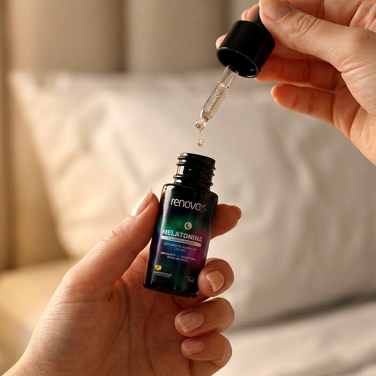 Melatonina Sublingual em gotas Sabor Maracujá