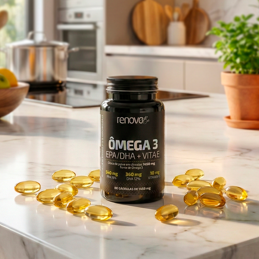 Ômega 3 + Vitamina E